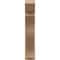 Ekena Millwork 8-in W x 36-in D x 40-in H Funston Slat Rough Cedar Woodgrain TimberThane Outlooker, Primed Tan OUTUR080X36X40FST24RCPR - alternate 2